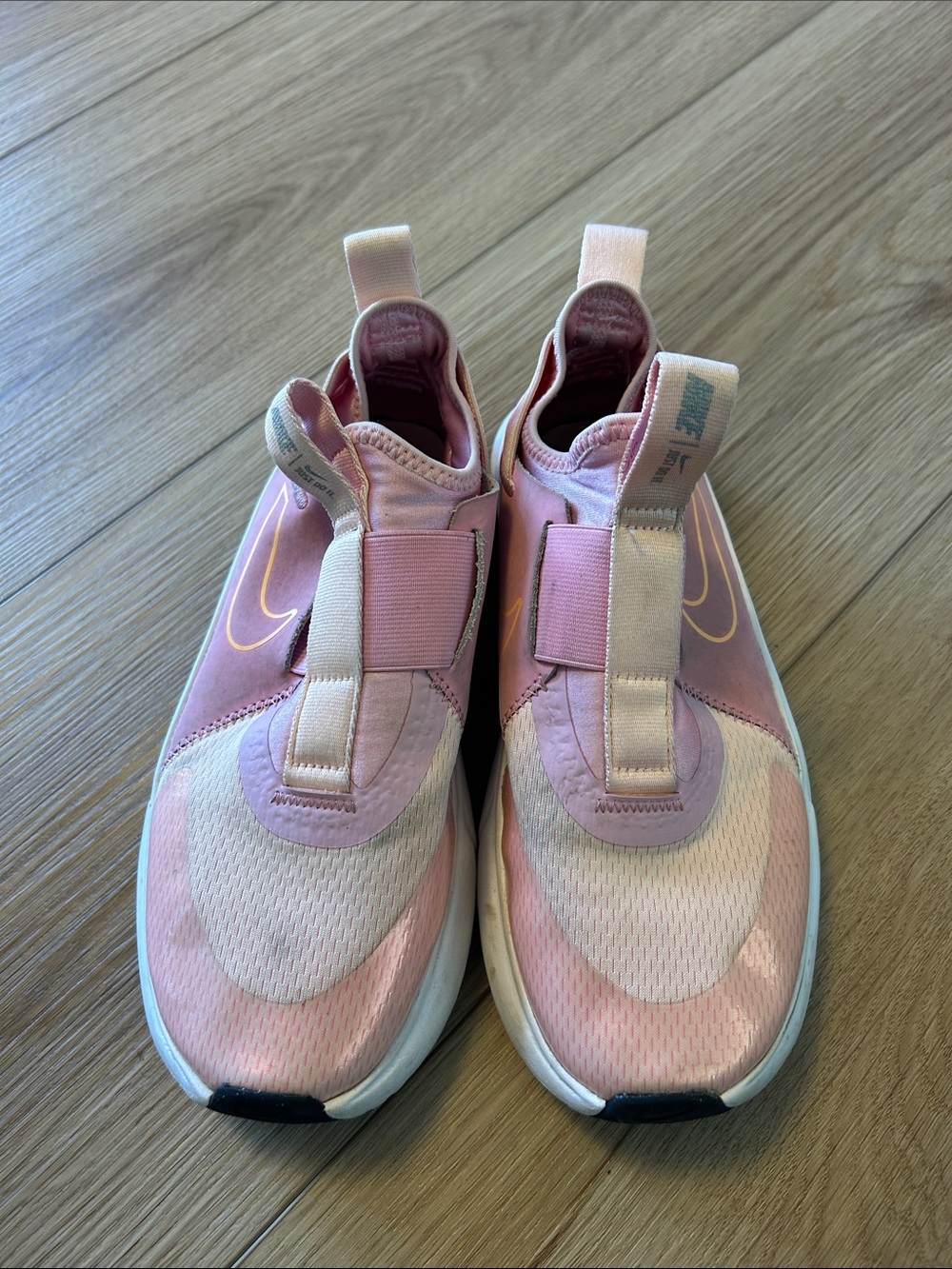 Nike Kids Pink Slip-On Sneakers